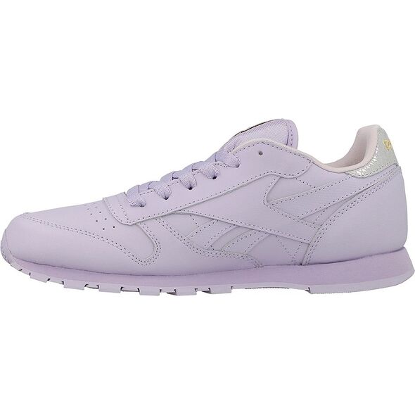 Reebok Buty dziecięce Classic Leather fioletowe r. 36 1/2 (BD5543) 4566266 4058023774312