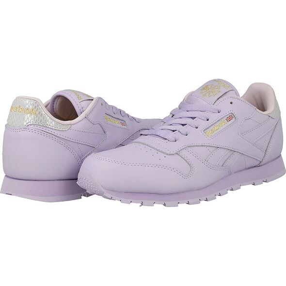 Reebok Buty dziecięce Classic Leather fioletowe r. 36 1/2 (BD5543) 4566266 4058023774312