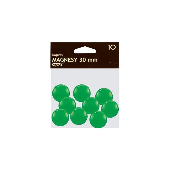 Grand Magnes 30mm zielony 10 sztuk GRAND 4581643 5903364258702