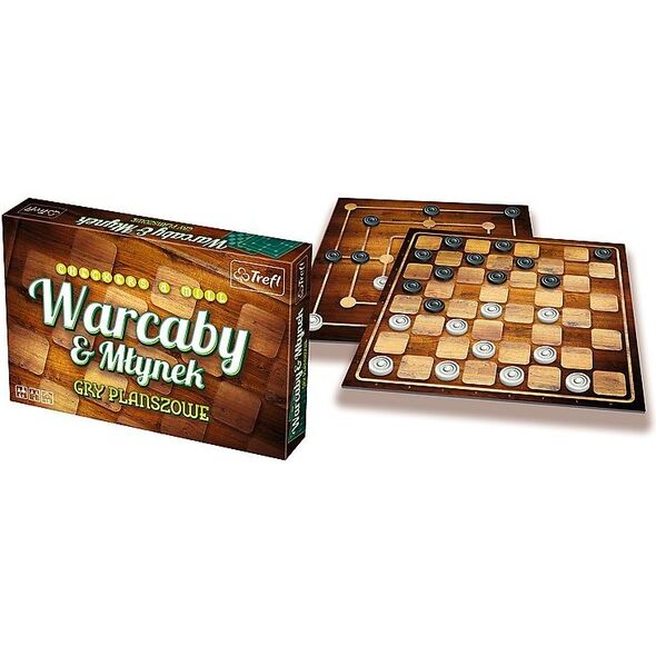 Trefl Warcaby/Młynek klasyczne (01681) 4630490 5900511016819
