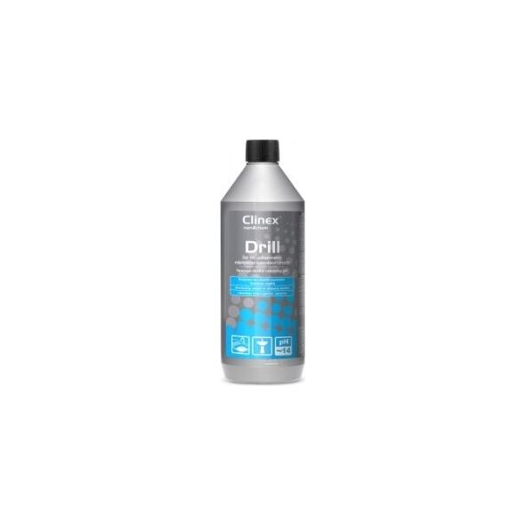 Clinex Żel do udrażniania odpływów kanalizacyjnych Clinex Drill 1l.77005 4666020 5907513270188