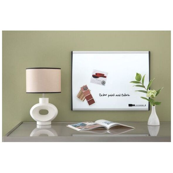 Nobo Tablica suchościeralna QUARTET magnetyczna z zaokrągloną ramą 585x430mm (NOB168) 4668246 5028252346849