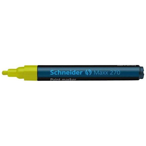 Schneider Marker olejowy 270, żółty (127005) 4668288 4004675009395