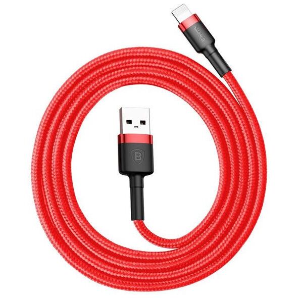 Kabel USB Baseus USB-A - Lightning 2 m Czerwony (31564-uniw) 4692112 6953156275027