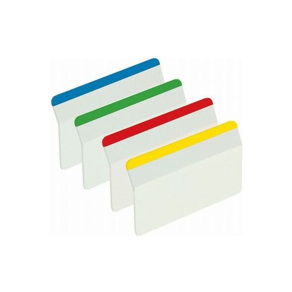 Post-it Zakładki indeksujące silne do archiwizacji 686-A1, wygięte do szuflad 50,8 x 38, 4 kolory (3M0514) 4692744 51131936195