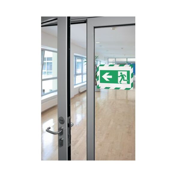 Durable Ramka samoprzylepna DURAFRAME SECURITY zielony-biały A4, 2 sztuki (DUR941) 4693587 4005546406558