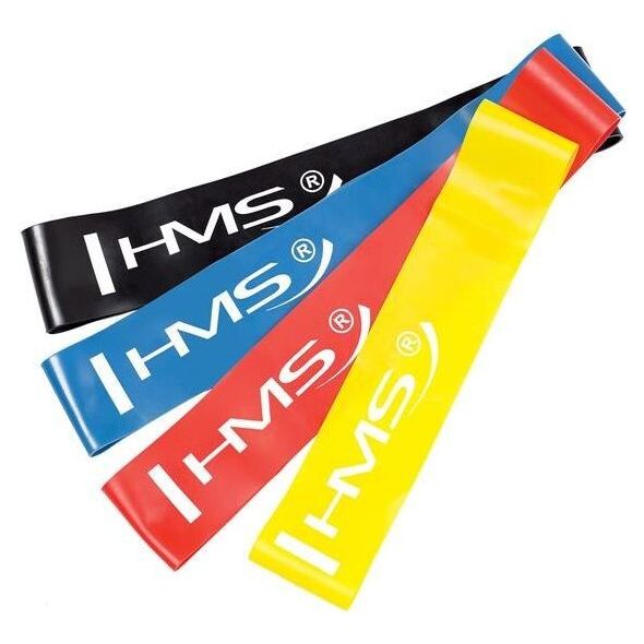 HMS Mini Band GU04 różne poziomy oporu w zestawie wielokolorowy 4 szt. 4722794 5907695519433