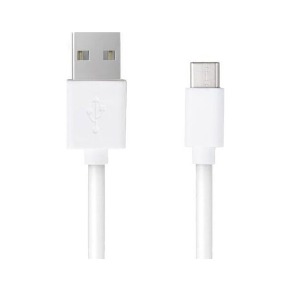 Kabel USB Libox USB-A - USB-C 1 m Biały (LB0115) 4764129 5902689074981