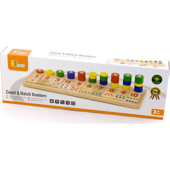 Viga Układanka Edukacyjna Do Nauki Liczenia 4800918 6934510590727