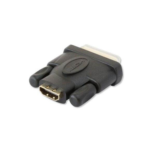 Adapter AV Techly HDMI - DVI-D czarny (IADAP-DVI-HDMI-F) 4865928 8057685304178