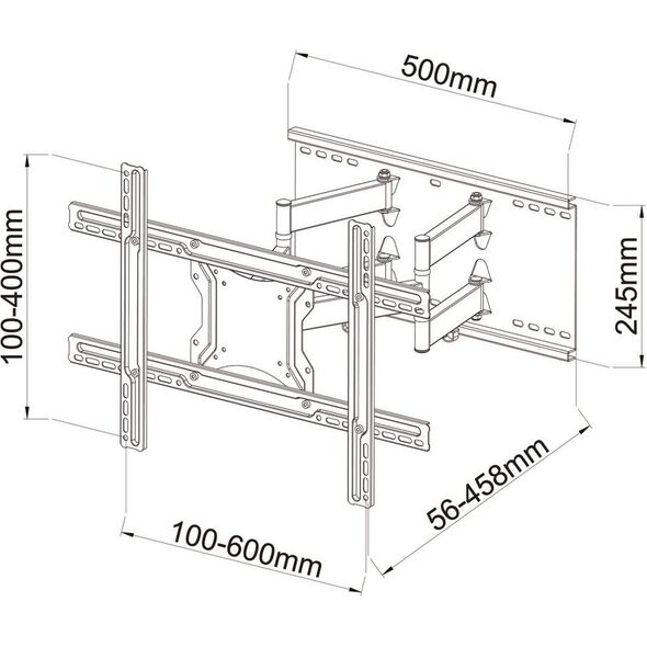 Art Uchwyt ścienny AR-87 40'' - 80'' 4900291 5902115408649