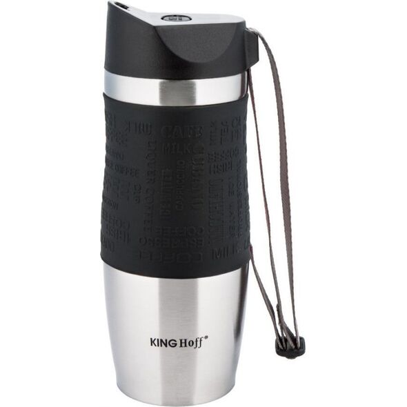 KingHoff Kubek termiczny Quick Stop mix kolorów 380ml (KH-4176) 4907348 5908287241763