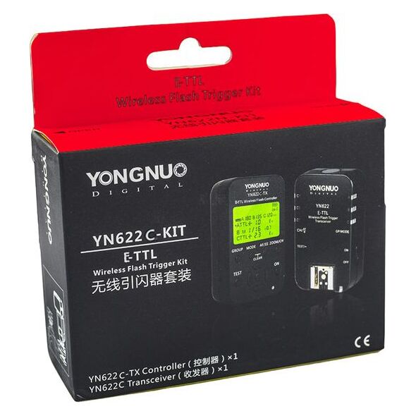 Yongnuo Zestaw Youngnuo YN-622C-KIT Sterownik Canon TTL 4914887 6947110919133
