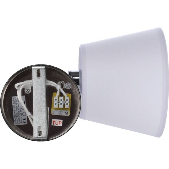 Kinkiet Azzardo Zyta 1x60W  (MB2300-XS-WH) 4919174 5901238415336