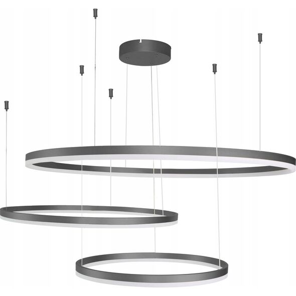 Lampa wisząca Torino Lampa wisząca zwis oprawa Azzardo Happy 3 3X40W G9 biała/chrom 2192-3P 4920585 5901238404842