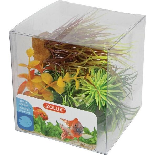 Zolux Dekoracje roślinne mix 6szt. zestaw 3 (352132) 4961146 3336023521329