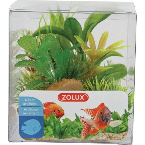 Zolux Dekoracje roślinne mix 6szt. zestaw 2 (352131) 4961147 3336023521312