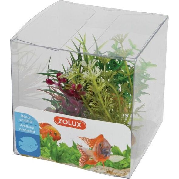 Zolux Dekoracje roślinne mix 4szt. zestaw 4 4961149 3336023521374
