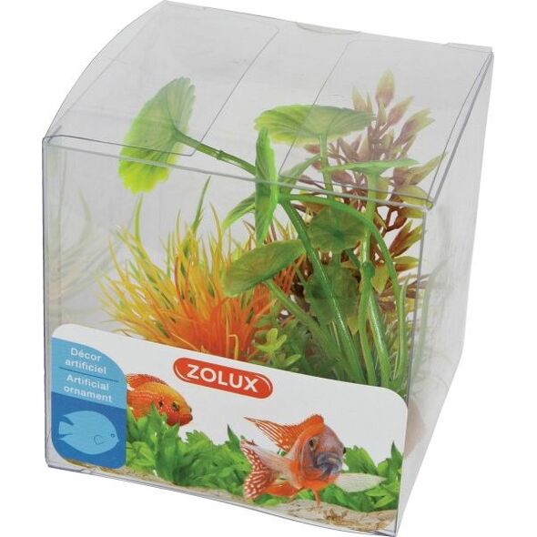 Zolux Dekoracje roślinne mix 4szt. zestaw 3 4961150 3336023521367