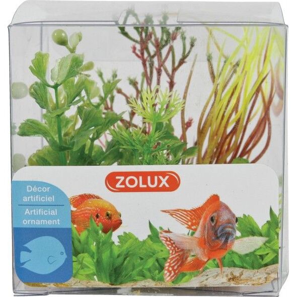 Zolux Dekoracje roślinne mix 4szt. zestaw 2 4961151 3336023521350