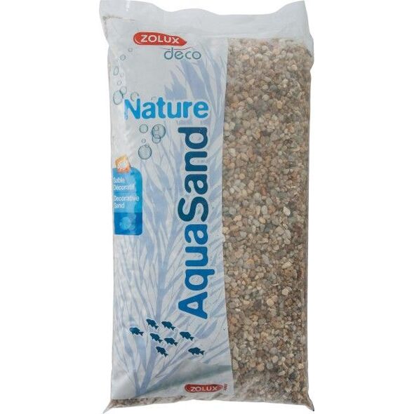 Zolux Aquasand Nature kwarc gruboziarnisty 1kg 4961176 3336023464039