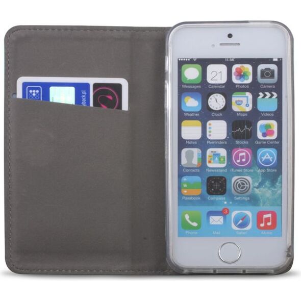 Etui Flip Magnet SAMSUNG G930 GALAXY S7 granatowy 5002223 5901737331816