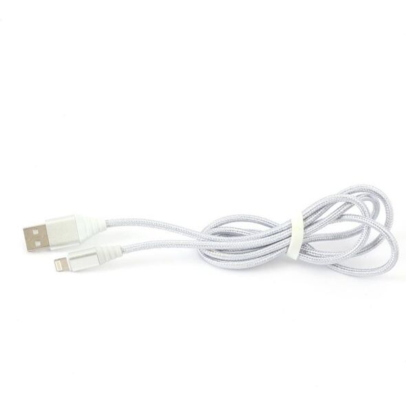Kabel USB Omega USB-A - 1 m Srebrny (OUFBB3LBOXS) 5015669 5907595442657
