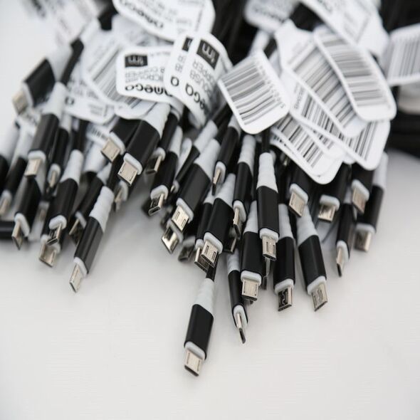 Kabel USB Omega USB-A - 1 m Czarny (OUFBB3MB) 5015673 5907595441735