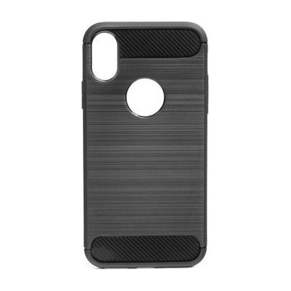 Etui Carbon iPhone Xs czarny /black 5021288 5901737927545