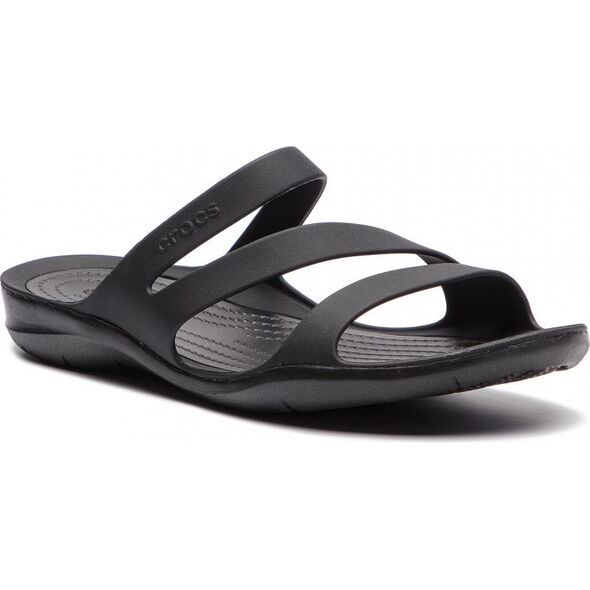 Crocs Klapki damskie Swiftwater Sandal black/black r. 37.5 (203998) 5335648 887350888492