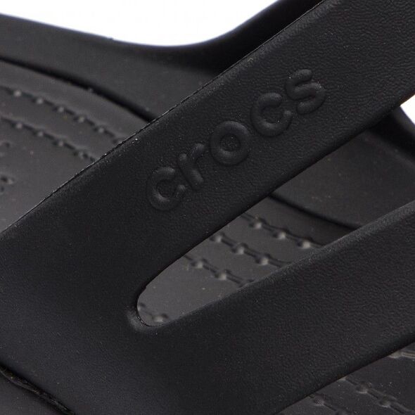 Crocs Klapki damskie Swiftwater Sandal black/black r. 37.5 (203998) 5335648 887350888492