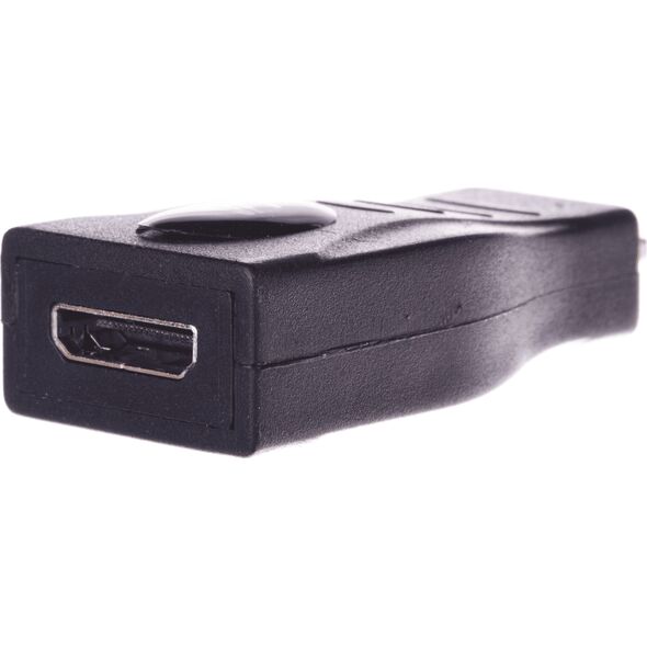Adapter AV Lindy HDMI Micro - HDMI Mini czarny (41296) 5352775 4002888412964