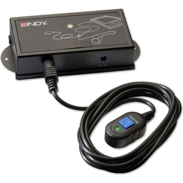Lindy 2-portowy przełącznik HDMI i VGA na VGA i Audio (38029) 5352840 4002888380294