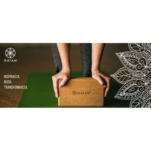 Gaiam Kostka do jogi szara (61350) 5354846 18713613509