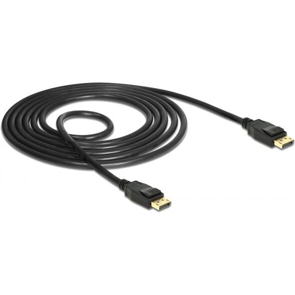 Kabel Delock DisplayPort - DisplayPort 1.5m czarny (85508) 5376194 4043619855087