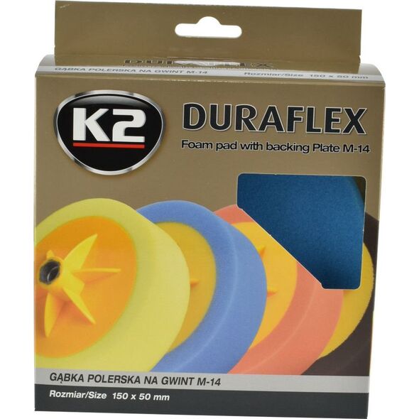 K2 K2-GABKA POLERSKA MOCNOSCIERNA M14 150MM 5517118 5906534008404