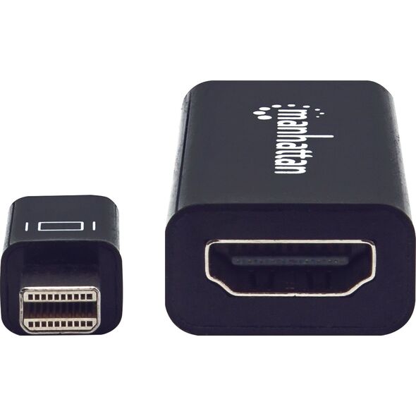 Adapter AV Manhattan DisplayPort Mini - HDMI czarny (151528) 5616463 766623151528