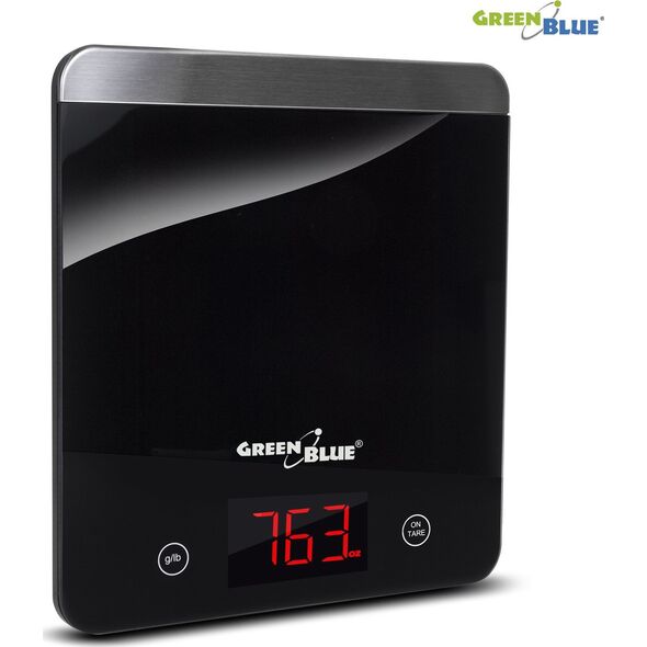 Waga kuchenna GreenBlue GreenBlue GB171 Waga kuchenna cyfrowa LED czarna min 1g max 5000g 5618220 5902211110026