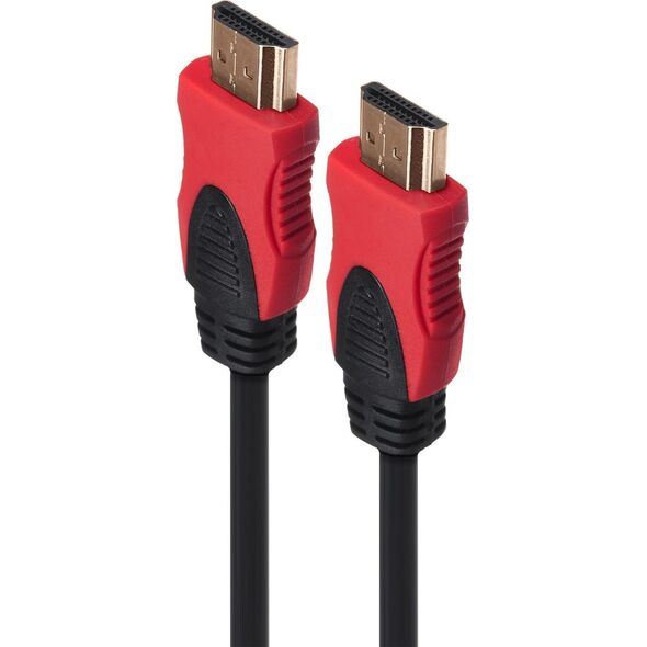 Kabel Maclean HDMI - HDMI 5m czerwony (MCTV-708) 5625978 5902211110767