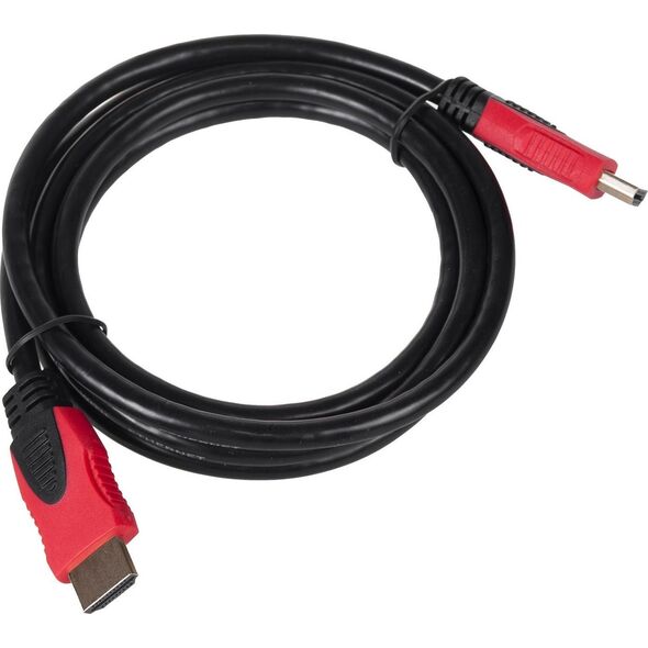 Kabel Maclean HDMI - HDMI 5m czerwony (MCTV-708) 5625978 5902211110767