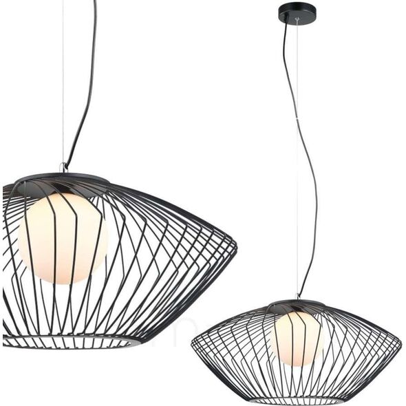 Lampa wisząca Italux Zeno MDM-3844-1 BK 5631314 5900644439523