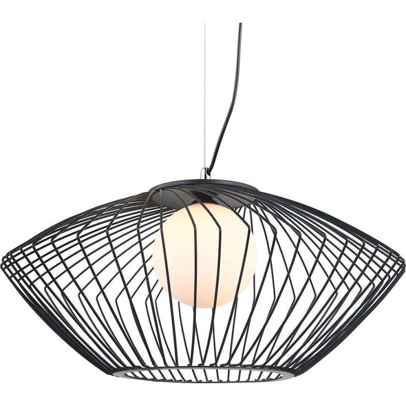 Lampa wisząca Italux Zeno MDM-3844-1 BK 5631314 5900644439523
