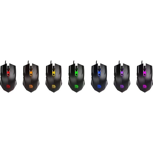 Mysz Thermaltake eSports Talon Elite RGB + podkładka  (MO-TER-WDOTBK-01) 5651112 4711246872660