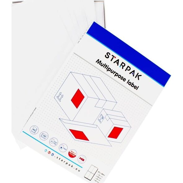 Starpak I ETYKIETA SPRZYL 105X148 STK PUD OP400SZT 1/10 5656111 5903246433241