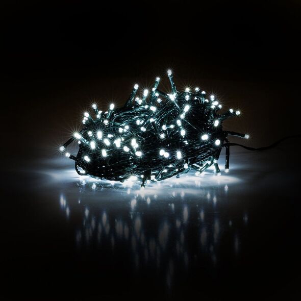 Lampki choinkowe Retlux 50 LED białe zimne 5671043 8590669223374
