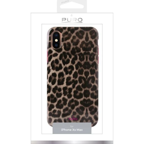 Puro Etui Glam Leopard Cover Iphone XS Max (leo 2) Limited Edition 5710305 8033830271489