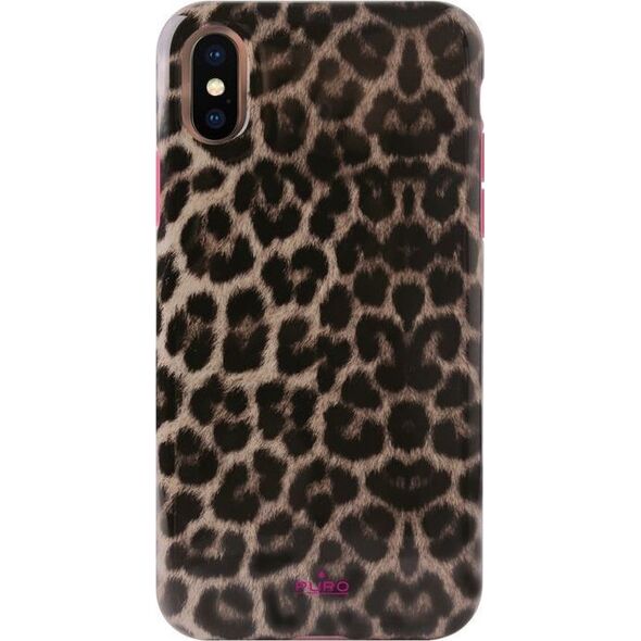 Puro Etui Glam Leopard Cover Iphone XS/ X (leo 2) Limited Edition 5710311 8033830271571