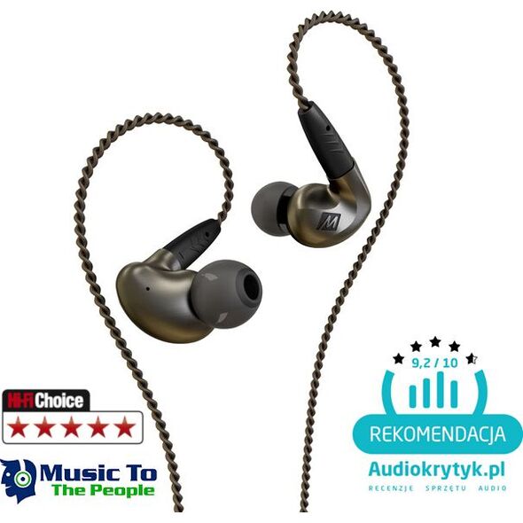 Słuchawki MEE audio Pinnacle P1 (MEE-P1-ZN) 5735726 616312615988
