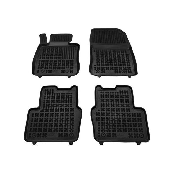 Rezaw-Plast DYWANIKI GUMOWE CZARNE-MAZDA 2 IV 14- /4SZT/ 200814 REZAWPLAST 5744882 5901165208780