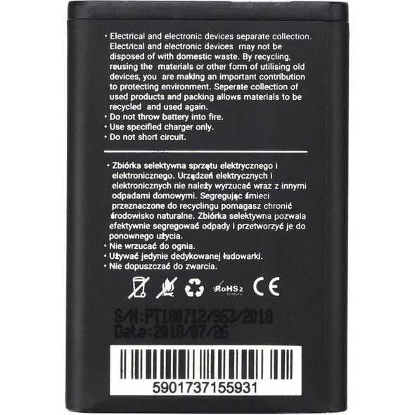 Bateria Blue Star BlueStar Battery Samsung C3300 B2710 E1170 C5212 Li-Ion 1100 mAh Analog AB553446BU 5776233 5901737155931